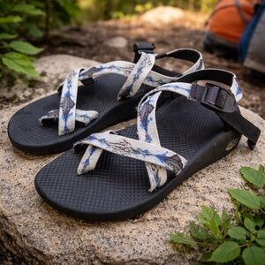 Chaco Z1 Classic Sandals USA National Park Strap Mens Size 8 women’s 9